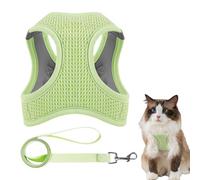 Escape Preuve Harness, Step in Harness, Cat Walking Harness, Reflective Cat Harness with Lightweight Reflective and Breathable Design for All Cat Types on Outdoor Walks (1 Piece)