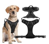 Escape Proof Harnais réglable sans traction pour chien | Rembourrage doux sans étranglement, sangle haute performance pour petites et grandes races, entraînement en plein air