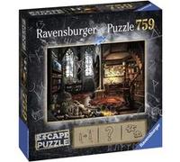 Ravensburger Escape Puzzle L'antre du Dragon – 759 pièces – Dès 12 ans – 1 guide de jeu – 19960