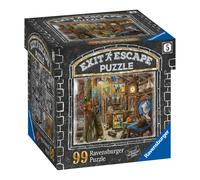 Ravensburger - Escape Puzzle 99 pièces - pour Adulte et Enfant dès 12 Ans - Le Grenier du manoir - Puzzle de qualité supérieure - Puzzlez & Résolvez - 16881