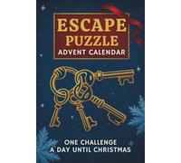 Escape Puzzle Advent Calendar: Christmas Countdown Book with Challenging Games | 24 Days of Fun for Teens and Adults