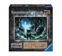 Escape puzzle - Histoires de loups - RAVENSBURGER - Bleu - Papier carton - 759 pièces - Dès 12 ans