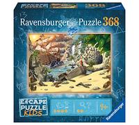 Ravensburger - Puzzle Enfant - Escape puzzle Kids - L'aventure des pirates - Puzzle 368 pièces - Le premier puzzle inspiré des Escape Games ! - Dès 9 ans - Puzzle de qualité supérieure - 12956