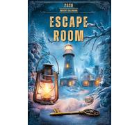 Escape Room Advent Calendar: 24 Days of Puzzles, Games and Mystery. A Christmas Countdown Activity Book for Adults and Kids Ages 8 and Up
