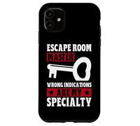Escape Room Master Wrong Indications are My Specialty Game Coque pour iPhone 11