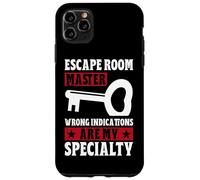 Escape Room Master Wrong Indications are My Specialty Game Coque pour iPhone 11 Pro Max