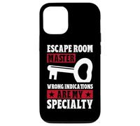 Escape Room Master Wrong Indications are My Specialty Game Coque pour iPhone 12/12 Pro