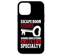 Escape Room Master Wrong Indications are My Specialty Game Coque pour iPhone 12 Mini