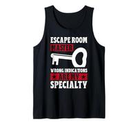 Escape Room Master Wrong Indications are My Specialty Game Débardeur
