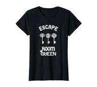 Escape Room Queen Escaping Challenge Party Squad Clue Solver T-Shirt