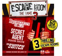 Escape Room : The Game - Vol. 3 | 3 Escape Rooms passionnantes dans Votre Propre Maison | Jeux de société pour Adultes | pour 3 à 5 Joueurs | À partir de 16 Ans