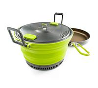 Set de cuisine GSI Escape Set avec poêle à frire vert