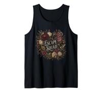 Escape Squad Escape Room Puzzle Mystère Floral Vintage Débardeur