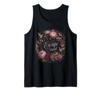 Escape Squad Serrure à clé Motif Colibri Motif Floral Débardeur