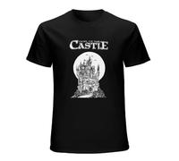 Escape The Dark Castle Artwork Themeborne Board Card Game T-Shirt Black Unisex Mens Tees XXL