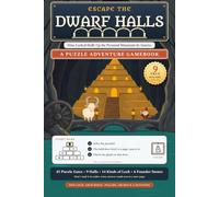 Escape the Dwarf Halls: A Puzzle Adventure Gamebook: Solve Each Math Puzzle and Turn to the Page It Reveals, Up Nine Locked Halls of the Pyramid Mountain, with Arch Rings and True Building Facts