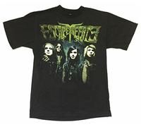 Escape The Fate Massacre Band Image 2010 Tour Black T T-Shirts à Manches Courtes Black(Large)