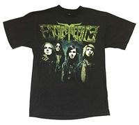 Escape The Fate Massacre Band Image 2010 Tour Black T T-Shirts à Manches Courtes New(Medium)