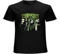 Escape The Fate Massacre Band Image 2010 Tour T ShirtCasual Round Neck Shirt Black XL
