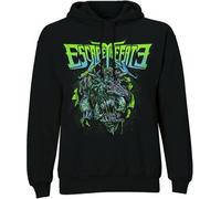 Escape the Fate - Sweat à capuche "Stressed" pour homme/femme unie RO8203 (S) (Noir)