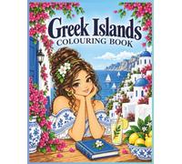 Escape to the Greek Islands colouring book