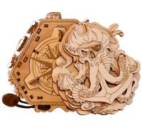 EscapeWelt 3D puzzle en bois La boussole de Barbe Noire