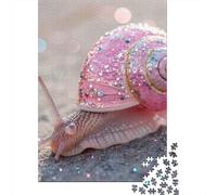 Escargot 1000 Morceaux Papier Écologique Casse-tête Entraînement Cérébral Facile Nettoyer Loisirs À La Maison Divertissement Weekend 52x38cm/1000pcs