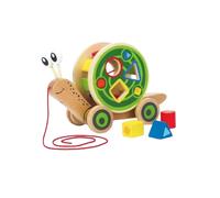 HaPe International – Escargot à tirer avec jeu de formes