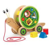 Escargot roulant avec jeu de formes Hape G