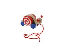 Jouet Goki Escargot à trainer Wanjah - Jouets en bois
