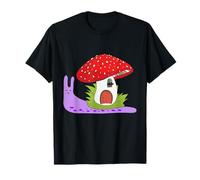 Escargot avec Maison de Champignon en Tant qu'héliciculture d'amant de propriétaire de coquilles T-Shirt