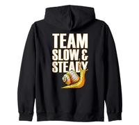 Escargot Drôle du Fier Coureur Lent ou Équipe Coureurs Sweat à Capuche
