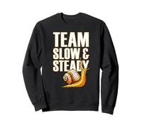 Escargot Drôle du Fier Coureur Lent ou Équipe Coureurs Sweatshirt