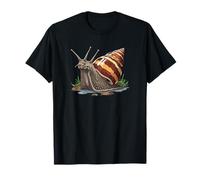 Escargot géant Africain à Double tête T-Shirt