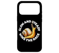 Escargot Mignon Lentement Gagne la Course pour Marcheur Lent Coque pour iPhone 17 Pro Max