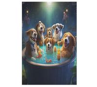 Escargot Mignon Puzzles Adultes 1000 Pièces en Bois, Jouet De Puzzle De Défi De Cerveau pour des EnfFourmis, D’Intelligence 78×53cm