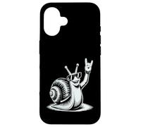 Escargot Punk Rock Rocker Heavy Metal Coque pour iPhone 16