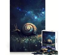 Escargot sous Un Ciel étoilé Puzzle de 1000 pièces pour Adultes Jeu Intelligent, Calme et Relaxant Motif Assembler (50x75cm)