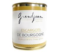 Escargots de Bourgogne 8 douzaines Très gros - Conserve - Grandjean