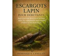 ESCARGOTS LAPIN POUR DÉBUTANTS: Tout ce que vous devez savoir sur leurs soins, leur alimentation, leurs conseils d'habitat et leur durée de vie