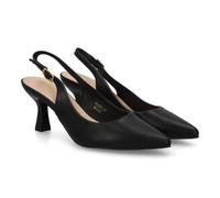 Escarpin à Bride arrière pour Femme, Bout Pointu, Bride arrière à Boucle et Talon Confortable. Un modèle élégant, idéal au Quotidien comme pour Les Grandes Occasions.