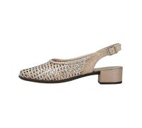 Rieker 47078 Escarpins à Bride pour Femme, métallisé, 36 EU