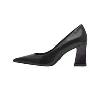 Escarpin à Talon Cuir Tamaris - Noir Comb 36