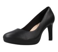 Escarpin Femme - Clarks - 113850 Noir - Tige Textile - Fermeture Pression - Semelle Gomme 41