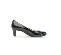 Escarpin Femme - Gabor 01.400.37 - Cuir Noir - Talon Aiguille 5cm 39