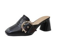 Escarpin Femme Talon À La Mode Élégantes Escarpins À Talons Grande Taille Decontracter Classiques Escarpin Petit Talon Chic Bout Fermé Chaussures À Talon per Club Mariage