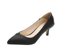 Escarpin Femme Talon Haut Tendance Élégant Chaussures À Talon Bout Pointu De Loisirs Confortable Escarpin Petit Talon Chic Grande Taille Bout Fermé Escarpins À Talons per Club Soirée