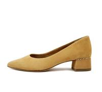 Escarpin Femme - Tamaris - Daim Beige - Talon Large 4cm - Confortable et Pratique 38