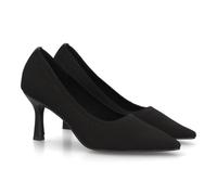 Escarpin pour Femme en Tissu Extensible, à Bout Pointu et Talon Aiguille. Un Design élégant et sophistiqué sans compromis sur Le Confort.