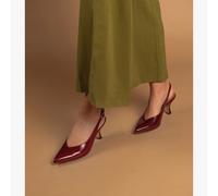 Escarpin Slingback Claudy Bordeaux 36 ROUGE
